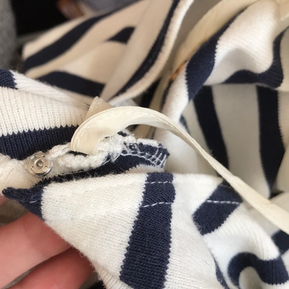 J.Crew for Net A Porter Stripe Tulle Trim Top - Picture 4 of 4